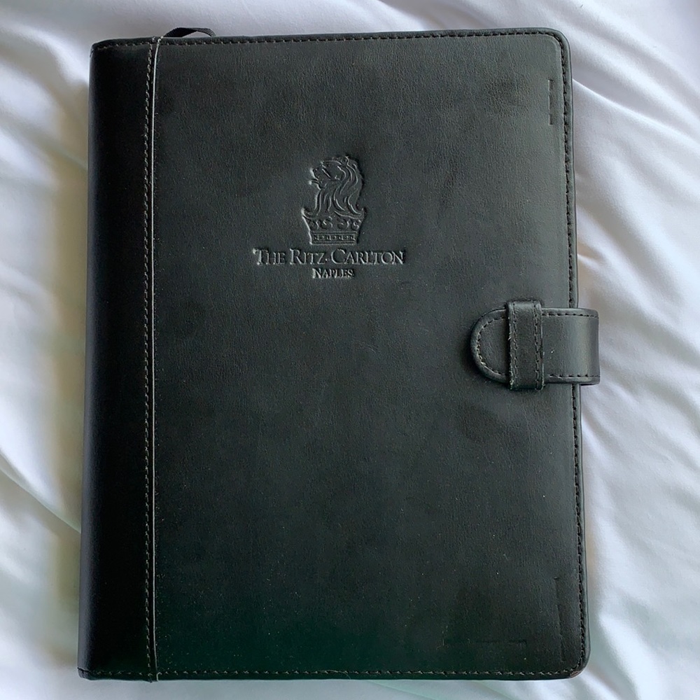 Ritz Carlton Naples Padfolio